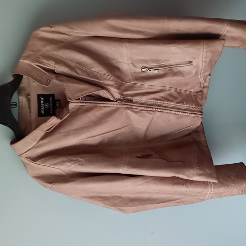 NWT JOUJOU Vegan Leather Jacket